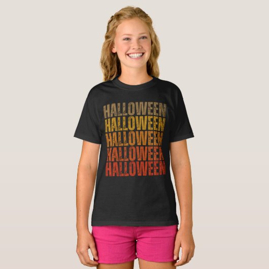 HALLOWEEN HALLOWEEN T-Shirt (Voorkant volledig)