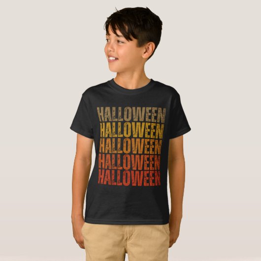 HALLOWEEN HALLOWEEN T-Shirt (Voorkant volledig)