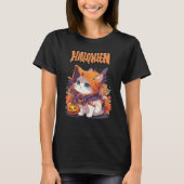 Halloween, Halloweenparty, Süßes oder Saures, T-shirt (Voorkant)