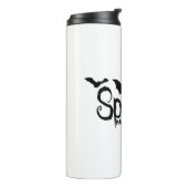 Halloween Hallowweentee halloween party ideeën Thermosbeker (Gedraaid links)