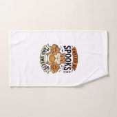 Halloween Hamster Aangedreven Door Spoken Grappig  Handdoek (Handdoek)