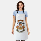 Halloween Hamster Aangedreven Door Spoken Grappig Schort (Gedragen)