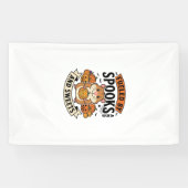 Halloween Hamster Aangedreven Door Spoken Grappig  Spandoek (Horizontaal)