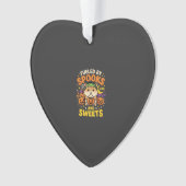 Halloween Hamster Fueled By Spooks And Sweets_1 Ornament (voorkant)