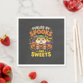 Halloween Hamster Fueled By Spooks And Sweets_1 Servet (Insitu)