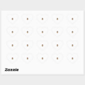 Halloween Hamster Gevoed Door Spoken Grappig Schat Hart Sticker (Vel)