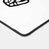 Halloween Hand gebarentaal in hart vrede Bureaumat (Hoek)