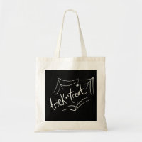 Halloween Hand Getekende Trick or Treat Boodschapp