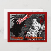  Halloween Hand in het Donkere Briefkaart (Voorkant / Achterkant)