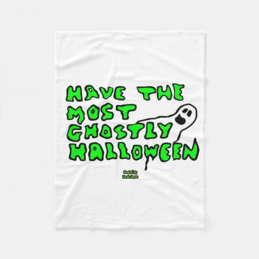 Halloween-handje Fleece Deken (Voorkant)