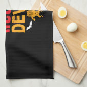 Halloween Handsome Little Birthday Theedoek (Quarter Fold)