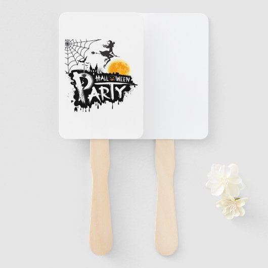 Halloween Handwaaier (Voorkant en achterkant)