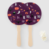 Halloween Handwaaier (Voorkant en achterkant)