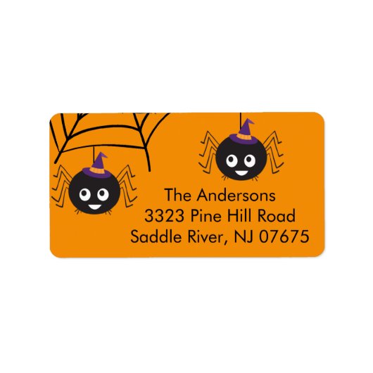 Halloween Hang met het Etiket van het Terugkeeradr (Voorkant)