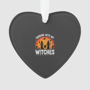 Halloween Hangen Met Mijn Heksen Oude Maan Ornament