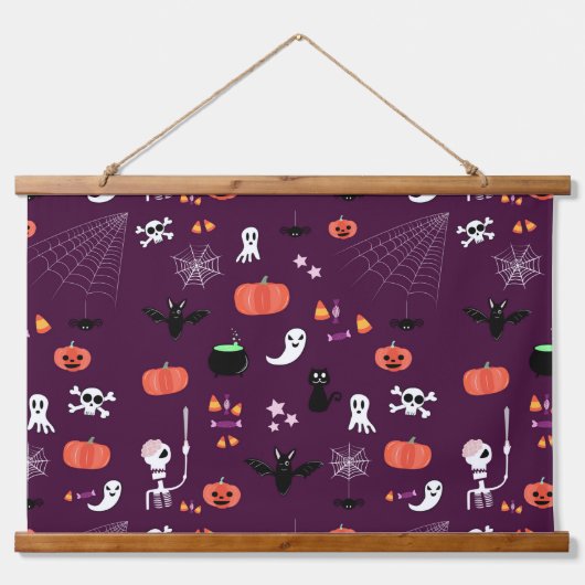 Halloween Hangend Wandkleed (Voorkant)