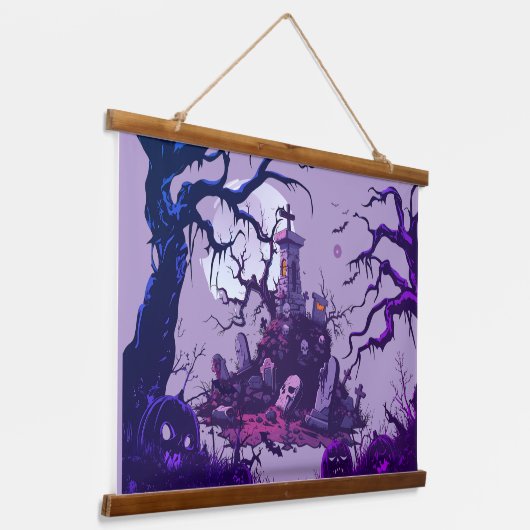 HALLOWEEN HANGEND WANDKLEED (Gebogen)