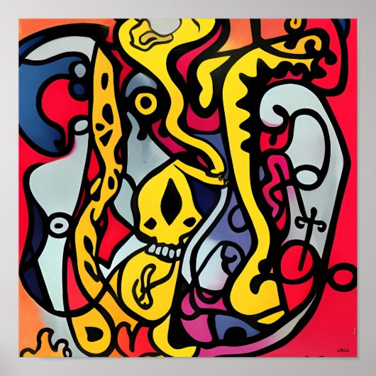 Halloween Hangover Poster (Voorkant)