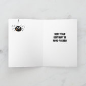 Halloween Happy Birthday Kaart (Binnen)