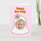 Halloween Happy Birthday Kaart (Voorkant)