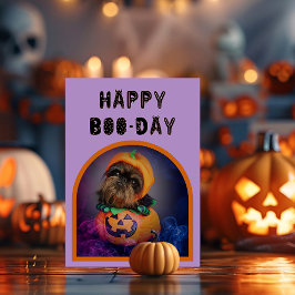 Halloween Happy Birthday Kaart