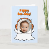 Halloween Happy Birthday Kaart (Voorkant)