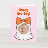 Halloween Happy Birthday Kaart (Voorkant)