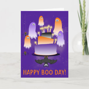 Halloween Happy Boo Day Kaart