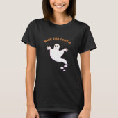 Halloween Happy Ghost T-shirt (Voorkant)