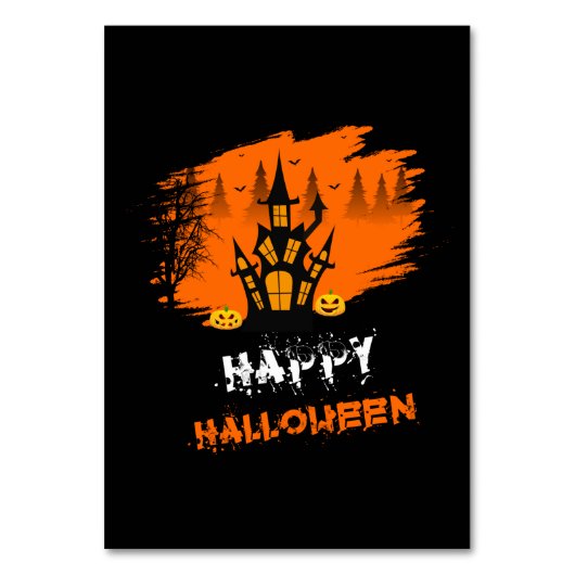 Halloween Happy Halloween Birthday Kaart (Voorkant)