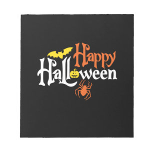Halloween Happy Halloween Birthday Notitieblok