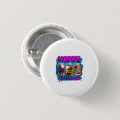 Halloween Happy Halloween Birthday Ronde Button 3,2 Cm (Voorkant /achterkant)
