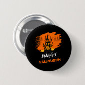Halloween Happy Halloween Birthday Ronde Button 5,7 Cm (Voorkant /achterkant)