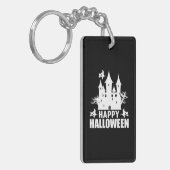 Halloween Happy Halloween Birthday Sleutelhanger (Voorkant Links)