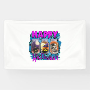 Halloween Happy Halloween Birthday Spandoek