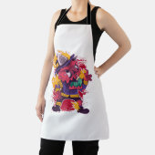 Halloween Happy Halloween brandweerkostuum Schort (Insitu)