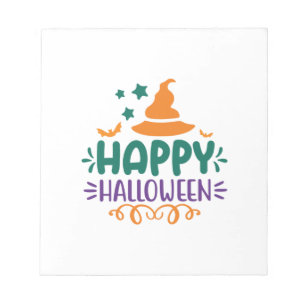 Halloween Happy Halloween Notitieblok
