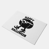 Halloween Happy Halloween pompoen Deurmat (Schuin)