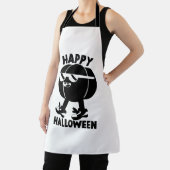 Halloween Happy Halloween pompoen Schort (Insitu)