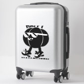 Halloween Happy Halloween Pumpkin Sticker (Koffer)