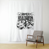 Halloween Happy Halloween Wandkleed (In situ)