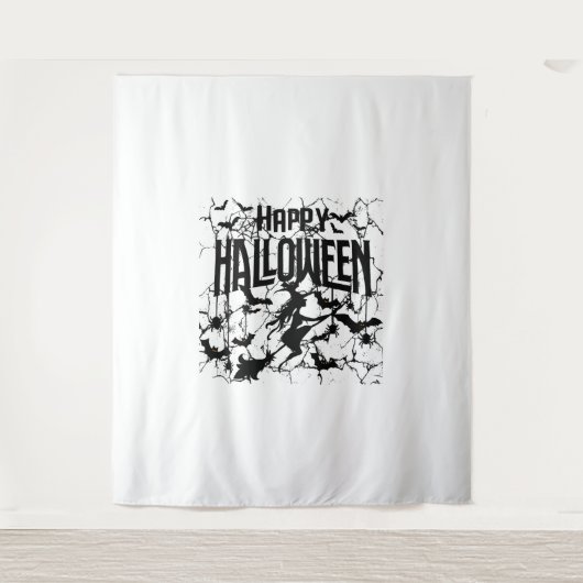 Halloween Happy Halloween Wandkleed (Voorkant)