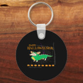 Halloween Happy Hallowiener Sleutelhanger (Voorkant)