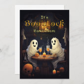 Halloween Happy Hour Kaart (Voorkant / Achterkant)