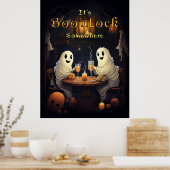 Halloween Happy Hour Poster (Keuken)