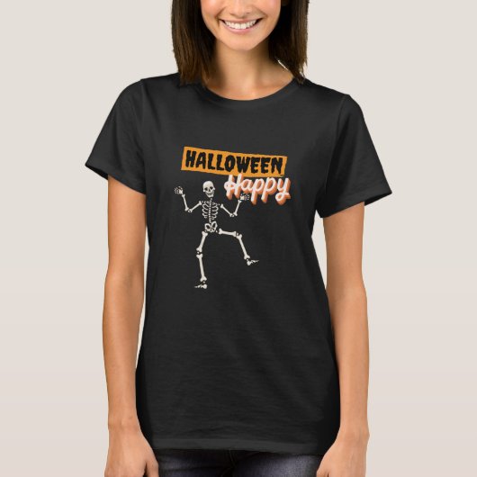 Halloween Happy Shirt (Voorkant)
