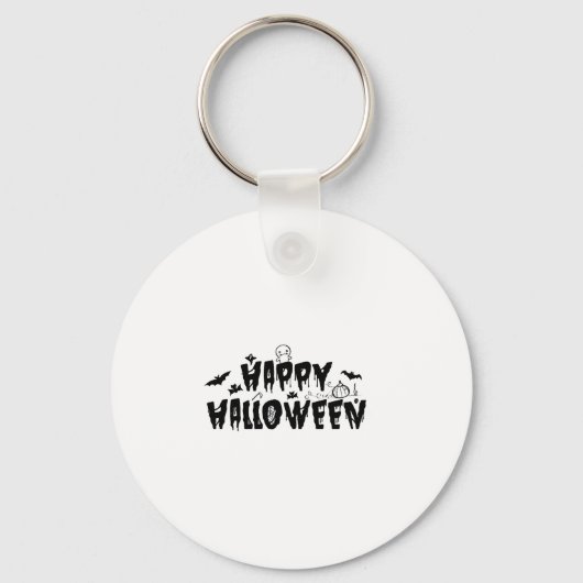 Halloween Happy Sleutelhanger (Voorkant)