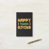 Halloween Happy Thanksgiving Birthday Post-it® Notes (Op bureau)