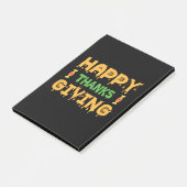 Halloween Happy Thanksgiving Birthday Post-it® Notes (Schuin)