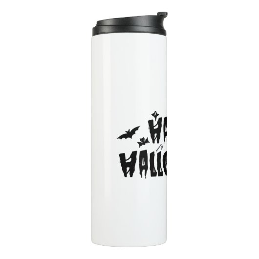 Halloween Happy Thermosbeker (Gedraaid links)
